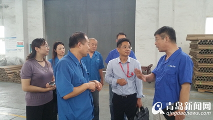 華通副總謝總等領導檢查華通科技板塊企業(yè)安全生產 - 青島新聞網